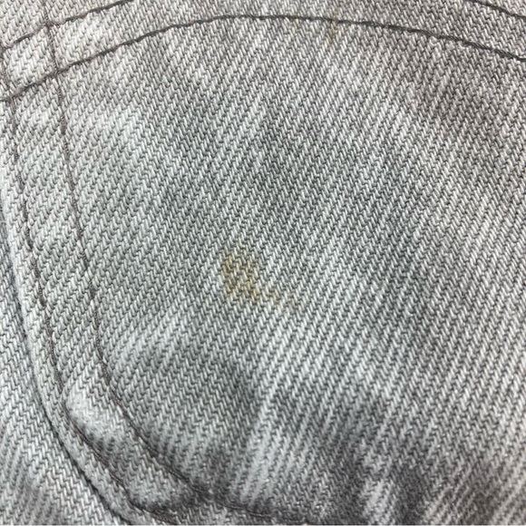 LEE Women’s Cut Off Shorts Gray Union Made VINTAGE 100% Cotton Size 7 MED - Picture 13 of 13